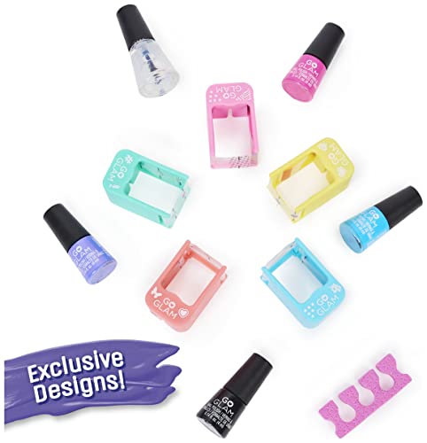 Cool Maker, Go Glam U-Nique Metallic Nail Salon With 200 Icons And Designs, 4 Bonus Polishes, Stamper & Dryer, Nail Kit For Girls, Amazon Exclusive #TOP5