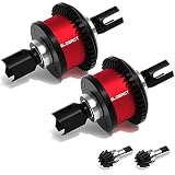 GLOBACT Steel 43T Differential Active F/R Diff Set with 10T Input Gear for Arrma 1/7 Felony Limitles