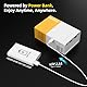 Vamvo Mini Beamer YG300Pro, tragbarer LED-Videoprojektor, kompatibel mit Smartphone/PS4/Fire Stick, 1080p Full HD, Bluetooth 5.4 Audio, Yellow+White, HDMI/USB/3,5 mm Klinkenstecker