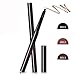 Bodermincer 3 Colors Waterproof Eyebrow Pencil (B013-dark brown-1PCS)