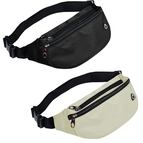 Image of Fanny Packs for Men and Women, Water-Repellent Sports Waist Pack Bag for Travel Hiking Running Hands-free