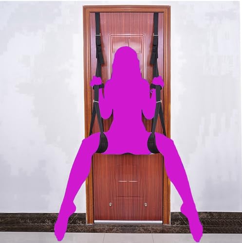 Door Swing for Adults Couples Heavy Duty Over The Door Sex Swing Door Frame Frequent Flyer Door Swing Pure Romance Adult Swing Sex Tools Holds Up to 300 lbs Sex Furniture for Bedroom Toys Sweatshirt
