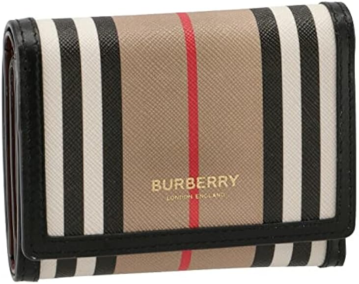 Amazon | [BURBERRY] バーバリー 財布 三つ折り ストライプ ミニ 