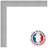 Marco de fotos de pared 22 x 22 cm, marco natural beige, 3,5 cm de ancho, marco de madera, madera, Argent-70, 22 X 22 CM