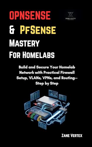 OPNsense & pfSense Mastery for Homelabs : Build and Secure Your Homelab Network with Practical Firewall Setup, VLANs, VPNs, and Routing—Step by Step