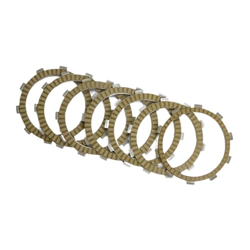Discos de embrague para evitar patinados en motos DR250RX, 250XC y DR-Z250, 7 piezas