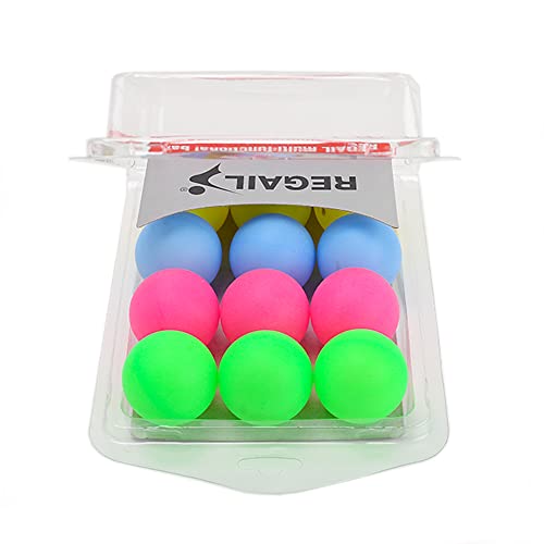 12Pcs Ping Pong Balls, 4Cm Tabletop Tennis Ball Plastic Entertainment Colored Pong Balls For Diy Party Decoration Learning Activities Sport Class Carnival Games Ping Pong Games #TOP6