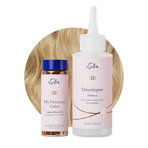 eSalon Permanent Hair Color & Hair Dye Complete Kit -