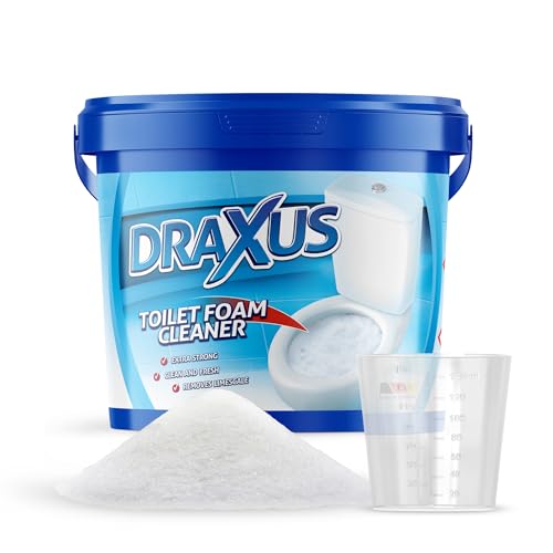 DRAXUS Touch Free Toilet Foam Cleaner (1 kg) I Powerful Limescale Remover Against Dirt and Bad Odour