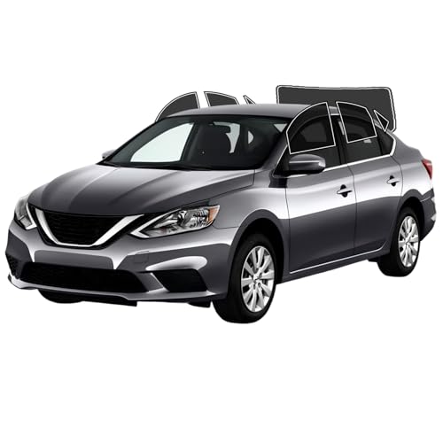Precut Window Tint Film for Nissan Sentra 2013-2019 All Side+Rear Windshield 25% VLT 2Ply Anti-Shatter, UV Block, Privacy Protection, Easy Install, No Trimming Needed,Heat & Glare Reduction