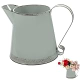 Vases rétro de style européen : ces pots de fleurs vintage en métal apporteront couleur et originalité à votre maison, bureau, boutique de fleurs, etc