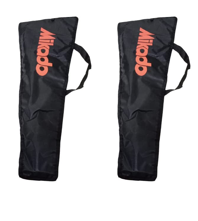 Mikado Sports Badminton Racket Cover Pack of 2 one Side Plastic one Side Black pu and one Single Easy Zip Useful for Badminton Player (B0BM6GG7LC) Amazon Price History, Amazon Price Tracker