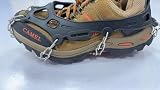 Crampones Antideslizantes de 24 Dientes para Zapatos y Botas – Agarre en Nieve y Hielo de Acero Inoxidable para Senderismo, Escalada, Alpinismo y Caminatas invernales