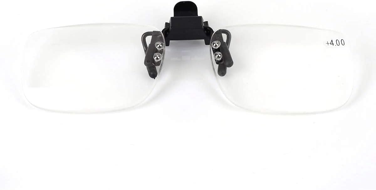 Favorite-trade Clip on Flip up Magnifier Eyeglass Lens Reading Glasses