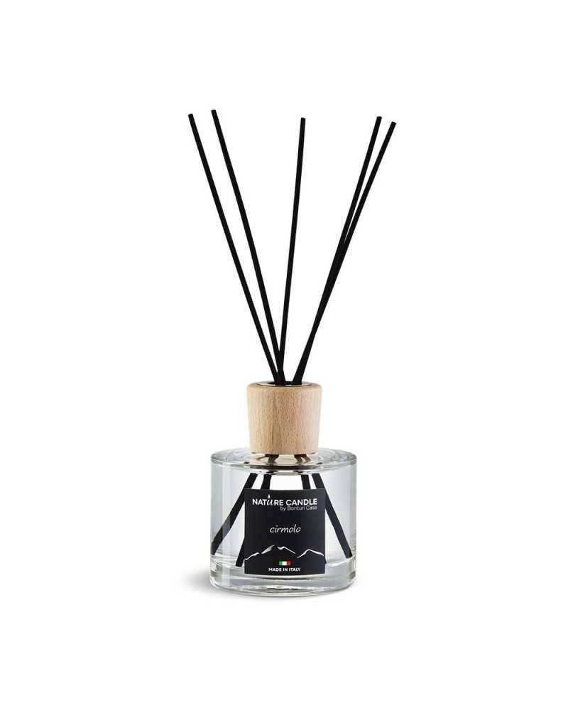 Scrigno Grande Nature Candle Linea DOLOMITI - cirmoloBox: 1 Candela 200 gr. + 1 Candela 380 gr. + 1 profumatore 200 ml