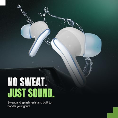 Image of Mivi DuoPods Infinity True Wireless Earbuds, 70H Playtime, 3D Soundstage, AI-ENC HD Calls, 13mm Drivers, AAC Audio, Bluetooth 5.3, IPX4, Made in India