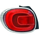 goingfast Fanale posteriore sinistro senza portalampada compatibile con Fiat 500L 2012-