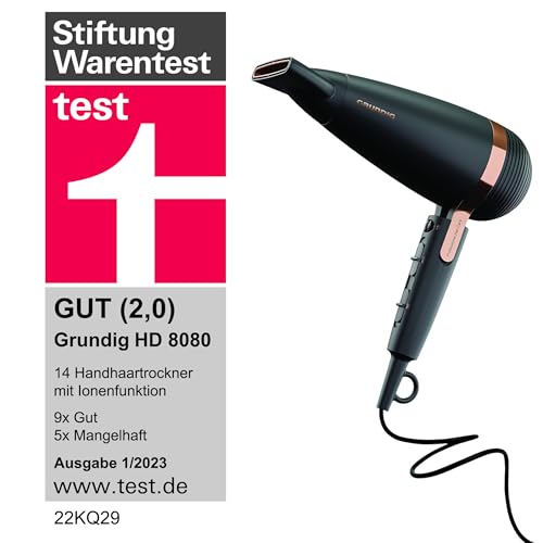 Grundig Naturashine HD 8080 Haartrockner mit Ionic-Funktion