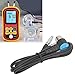 POCREATION Ultrasonic Thickness Gauge, Digital Measurement Tool for Metal, Non-Metal, Plastic, Wide Range Industrial Testing, Non-Destructive Probe