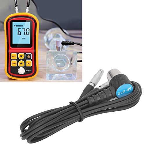 Medidor de grosor ultrasónico, precisión micrónica, calibración automática miniatura 6