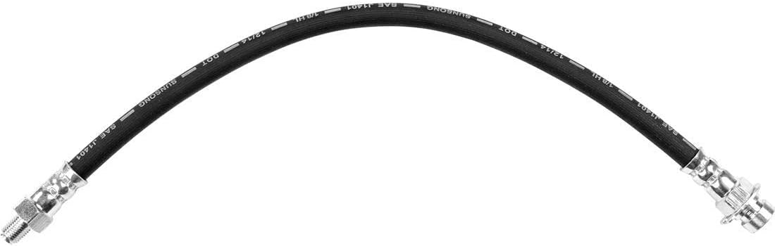 Front Right and Left Brake Hydraulic Hose - 2Pcs Brake Hose Replacement Brake Lines Hose Set ZGYWAutoParts for Jeep CJ5 2.2L 1972 1973, for Jeep CJ5 3.8L 1972 1973, for Jeep CJ5 4.2L 1972 1973