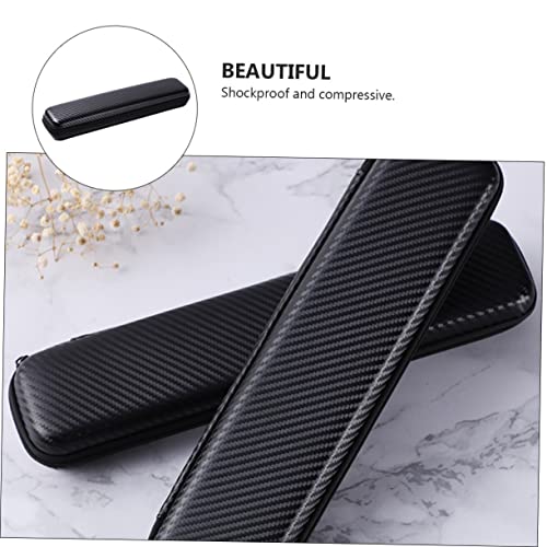 1pc Estuche de viaje resistente a arañazos para plancha y rizador de cabello, portátil, práctico y elegante para viajes de negocios y vacaciones miniatura 3