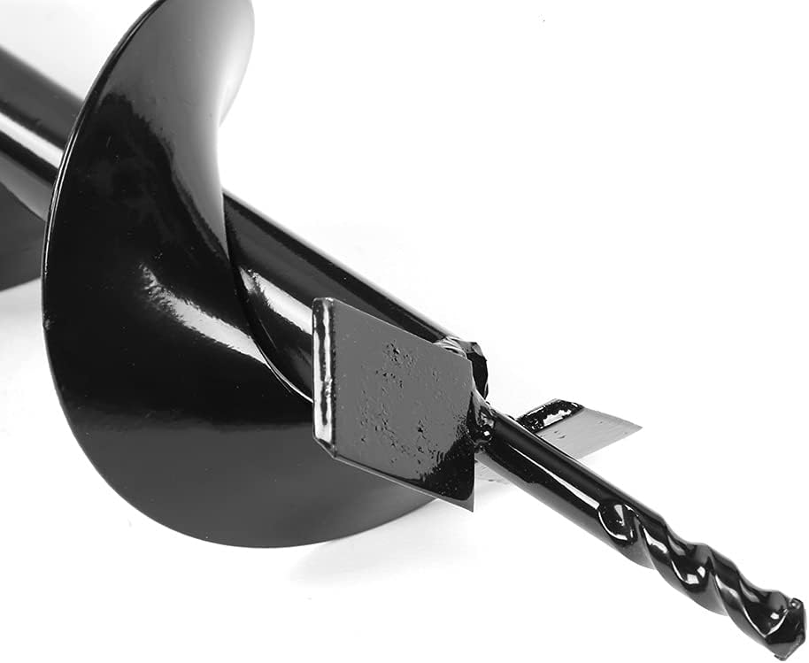 Close-up of Earth Auger Blade and Tip