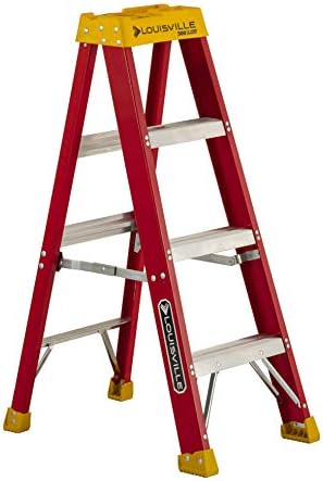 Louisville Ladder L-3016-04 Step Stepladder, 4-Feet