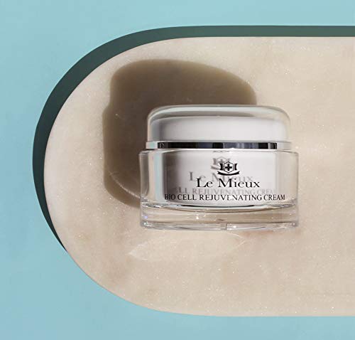 Le Mieux Bio Cell Rejuvenating Cream - Triple Peptide Facial Moisturizer With Hyaluronic Acid, Squalane & Rose Hip, Night & Day Cream For Face & Neck, No Parabens Or Sulfates (1.75 Oz / 52 Ml) #TOP1
