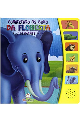 Conhecendo os sons - Vaquinha, Porquinho, Cavalo, Pintinho, Macaco e Elefante (6 livros sonoros)