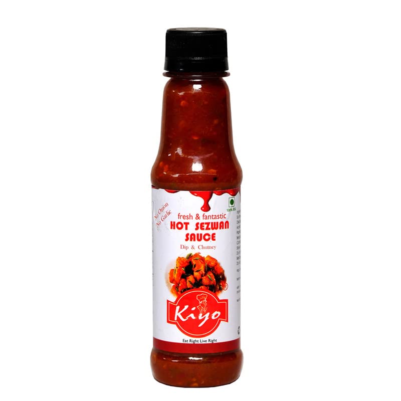 Combo Pack of Pizza Pasta Sauce (Pack of 2) and Hot Shezwan Sauce (Pack of 2) || No Onion No Garlic || Hot and Spicy Sauces || No Artificial Colours & Flavours Added || 210 gm Each (Pack of 4)