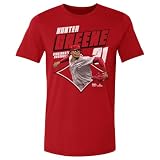500 LEVEL Hunter Greene Cincinnati Diamond Men's Cotton T-Shirt (Red, M)