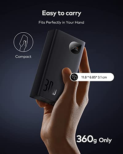 Baseus Power Bank Portable Charger Usb C 30W 20000Mah Battery Pack Charger Portable Laptop Power Bank Fast Charging Pd Portable Phone Charger For Iphone 14/13/12/11/Xr, Macbook Air, Ipad Pro #TOP6