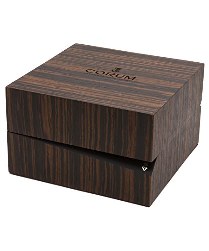 Corum 107-101-04-V250-0000 Men's Ti-Bridge Automatic Power Reserve Titanium Bracelet Black Dial Watch3