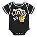 Outerstuff NFL Detroit Lions Newborn Infants 0/3M-18M My First 3 Piece Creeper Bodysuit Romper Set (12 Months)