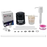 8H033305 100 Hour Maintenance Service Kit with Fuel Filter Oil Filter Compatible with Honda BF 75
