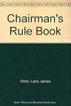 Paperback Chairman's Rule Book