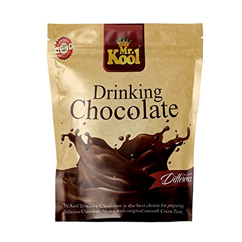 Image of Mr. Kool Drinking Chocolate Powder for Delicious Hot /Cold Chocolate Drink, Healthy Drink for Kids 900 Gm X 2 Pack