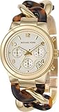 Michael Kors Collection Women's MK4222 Chain Watch Gold/Tortoise Watch
