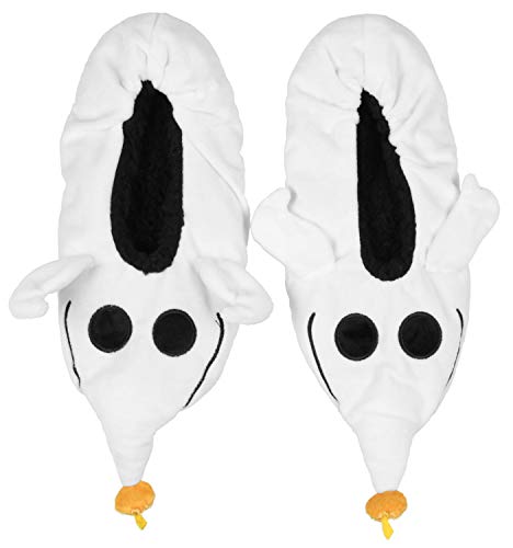Bioworld The Nightmare Before Christmas Zero Dog Character Slipper Socks with No-Slip Sole For Women Men3