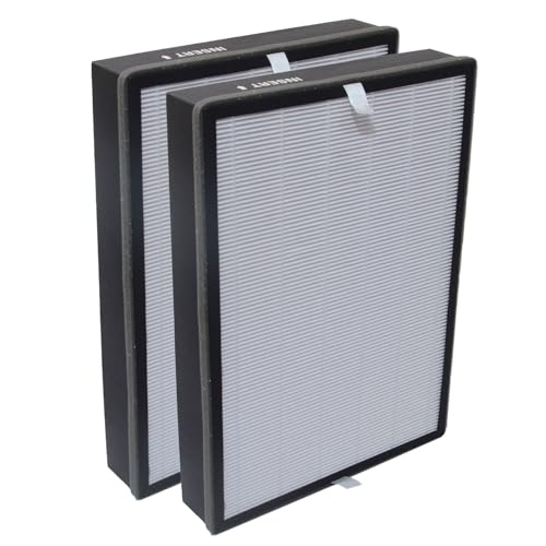 PUREBURG Replacement True HEPA Filters Compatible with Inofia PM1320 Air Purifier, H13 3-Stage Filtration Activated carbon 2-in-1 Air Clean Dust VOCs Odor PM2.5,2-Pack by PUREBURG - Used condition - US$19.17