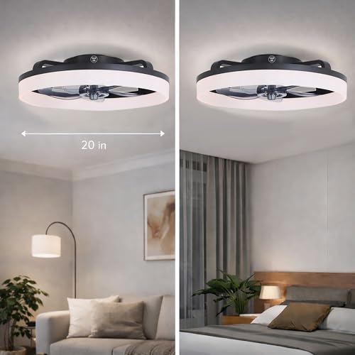 Westinghouse San Antonio Ceiling Fan 20-inch Fandelier DC Motor with dimmable LED Light Fixture, 6 Speeds, 6 Color Changing Temperature Feature by Westinghouse - Used condition - Image 4