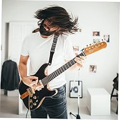 FAVOMOTO 1 PC Diagonale Sangle De Guitare Ukulélé Sangle De Guitare Duarble Guitare Ceinture À La Mode Sangle De Guitare Ceinture De Mode Ceinture En Cuir Électrique Guitare Accessoires - Les Beatles, Paul McCartney, John Lennon, RIngo Starr, George Harrison FAVOMOTO 1 PC Diagonale Sangle De Guitare Ukulélé Sangle De Guitare Duarble Guitare Ceinture À La Mode Sangle De Guitare Ceinture De Mode Ceinture En Cuir Électrique Guitare Accessoires – Image 5