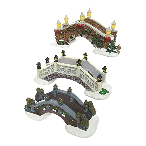 Kaemingk Christmas Village Bridge (Choice of 3 Designs) - 488502