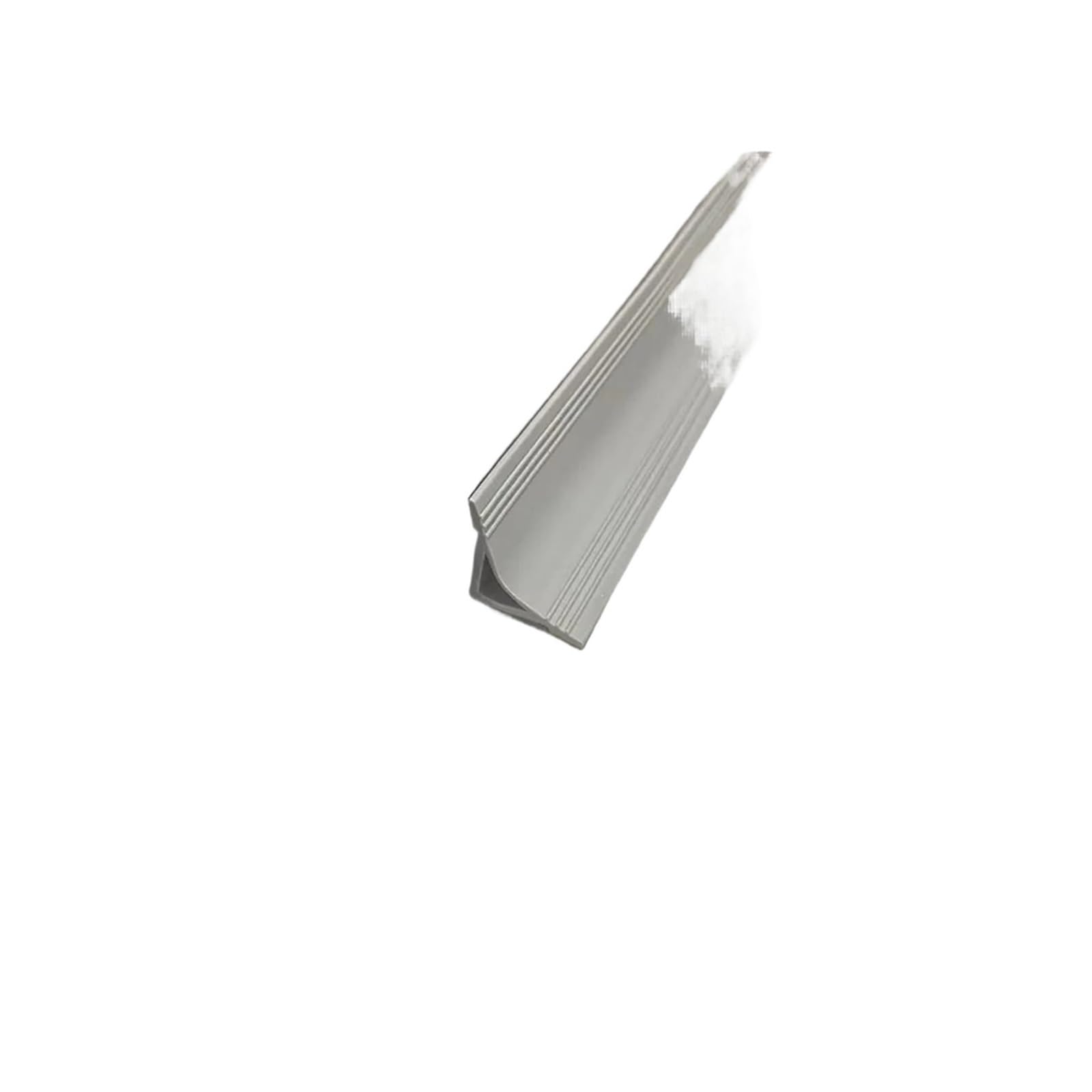 Cornière PVC blanc auto-adhésive 5m pour garniture d'angle intérieur et finition de plinthe