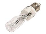 Bulbrite Q100CL/MC 120-Volt Halogen JD Type Mini-Candelabra E11 Bulb,100-Watt