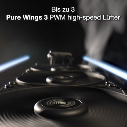 be quiet! Pure Loop 2 360mm AIO Raffreddamento a Liquido CPU, ARGB, 3x Pure Wings 3 120mm PWM Silenziosi, Pompa PWM Doppia Decoupled, Compatibile Intel LGA1851/1700, AMD AM5/AM4 - Immagine 2