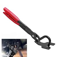 ZHIYUQL® Auspuffgummi Zange 29cm Auspuffgummi-Lösezange für Auto Auspuff Aufhängung Entfernungszange Werkzeug