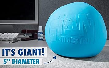 Giant Stress Ball: Oversized stress reliever!