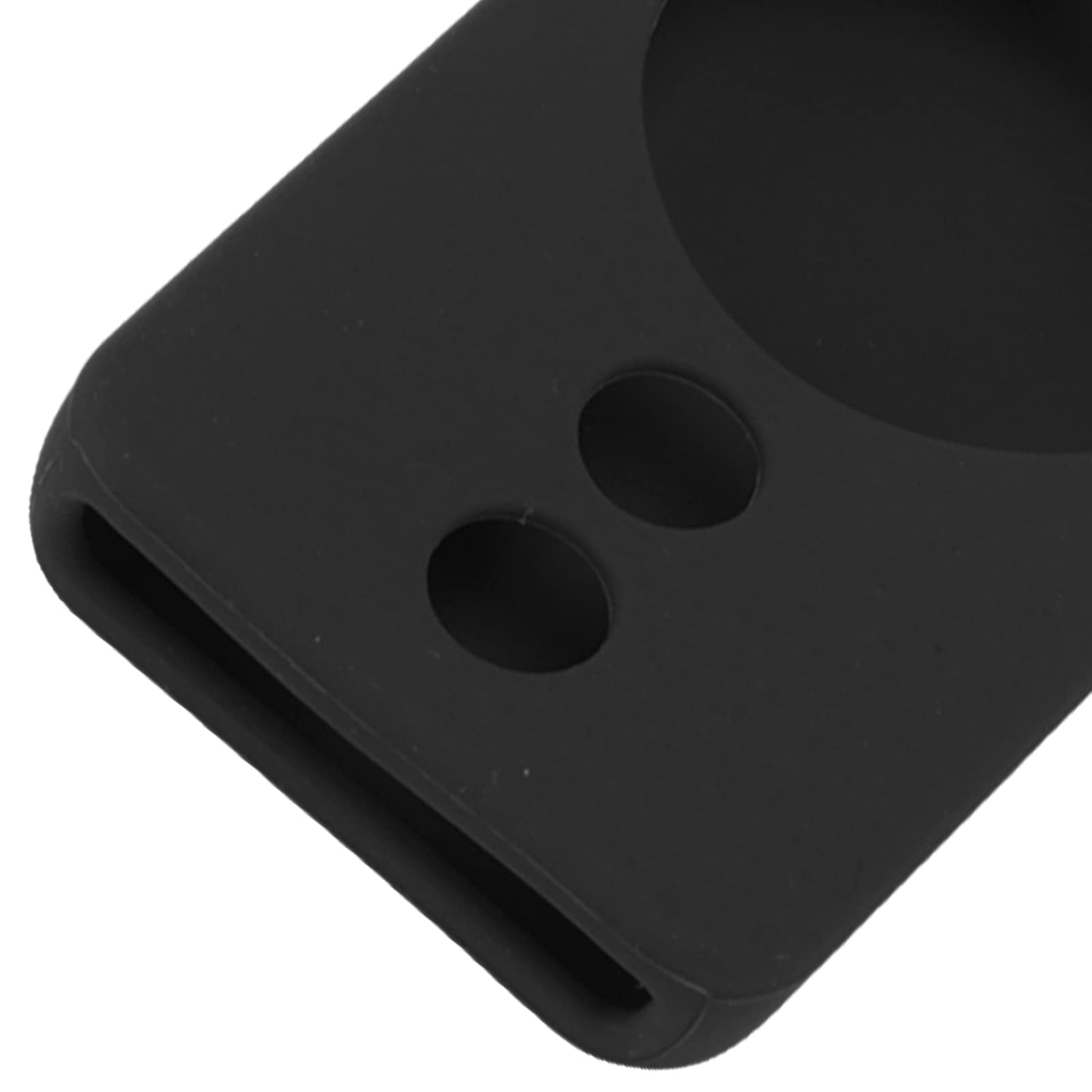 Fdit Custodia Protettiva per TV Stick, Custodia Protettiva per Telecomando in Silicone Antiscivolo con Cordino (Insieme Nero)